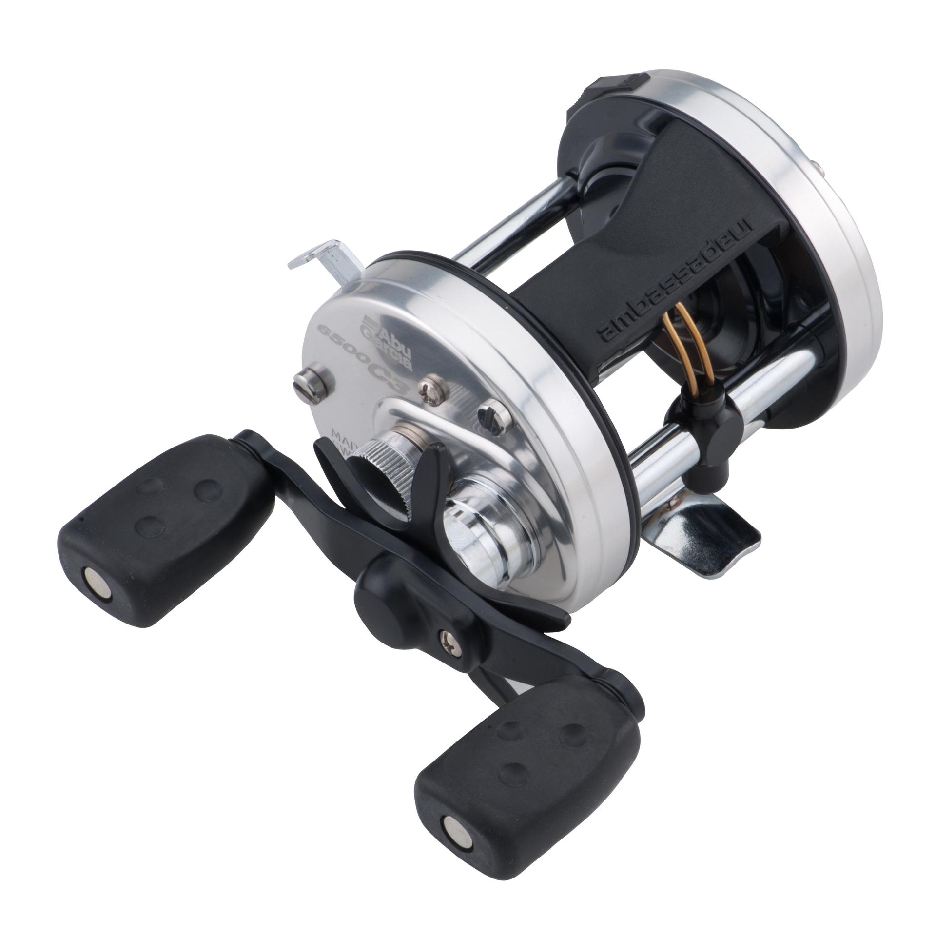 Abu Garcia Ambassador 6500 C3 baitcasting reel on a 7' 2 med. heavy St.  Croix rod model PM72HMF - AAA Auction and Realty