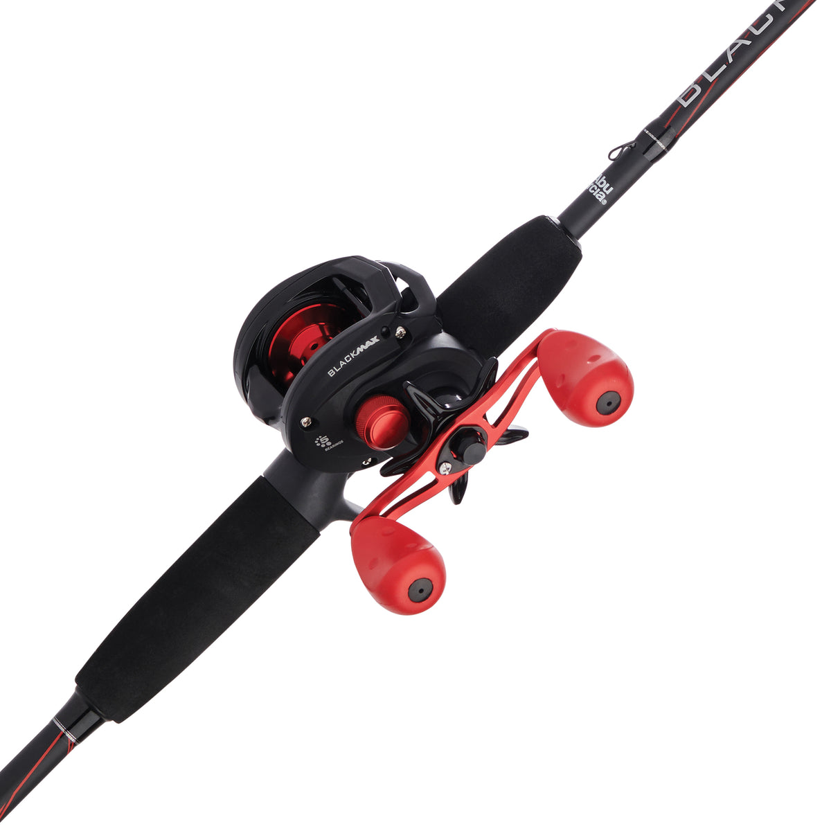 abu garcia black max casting Baitcast Fishing Combo, 6'6 inch Medium Rod, Right/Left Handed Reel A graphite frame and body ABU GARCIA MAX SX CASTING