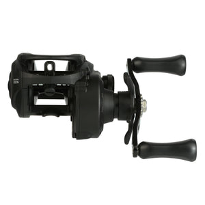 abu garcia black max low profile baitcast reel line capacity 4X Sym graphite frame as its combo counterpart Abu Garcia Black Max Reel