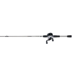 abu garcia max x black baitcast combo EZ Cast A graphite frame and body Abu Garcia Max X Low