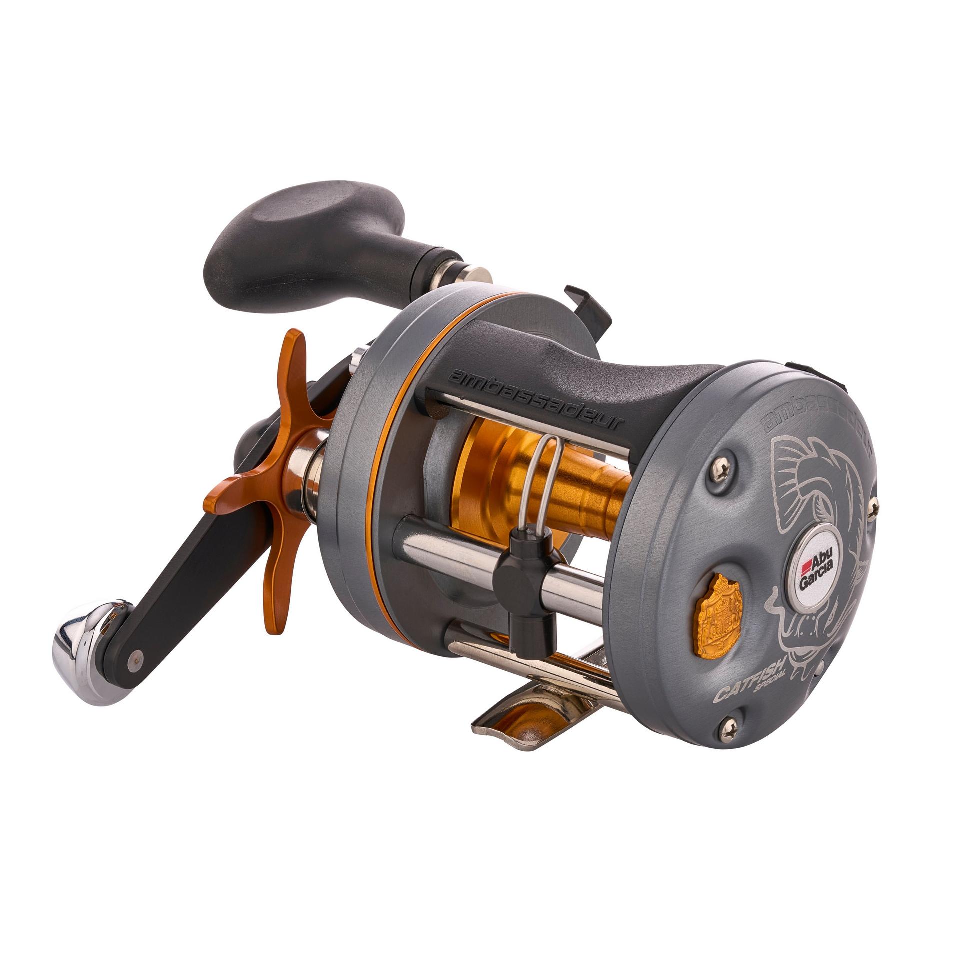 Discount Abu Garcia C3 Catfish Special Round 6500 Reel Size With