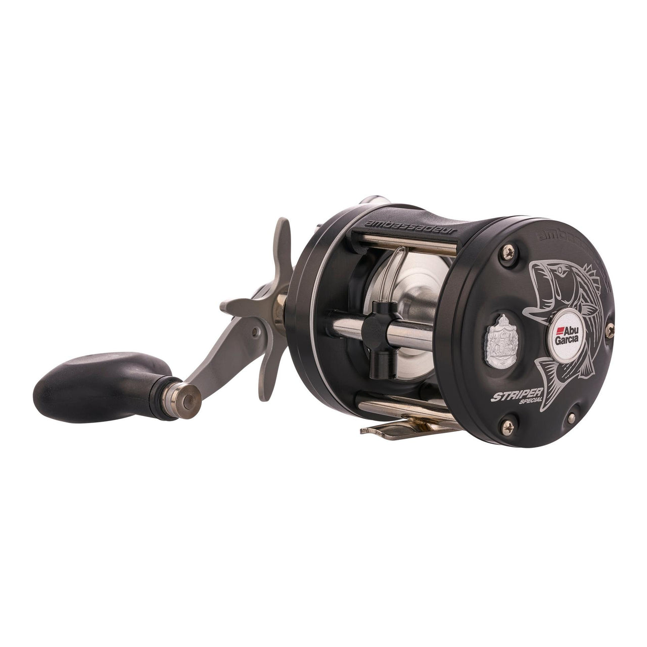 abu garcia ambassadeur catfish reel Pro The updated extended bend handle with power knob gives anglers an edge by increasing torque and aligning the cranking hand closer to the reel for more efficient fighting power Abu Garcia Ambassadeur Catfish Reels
