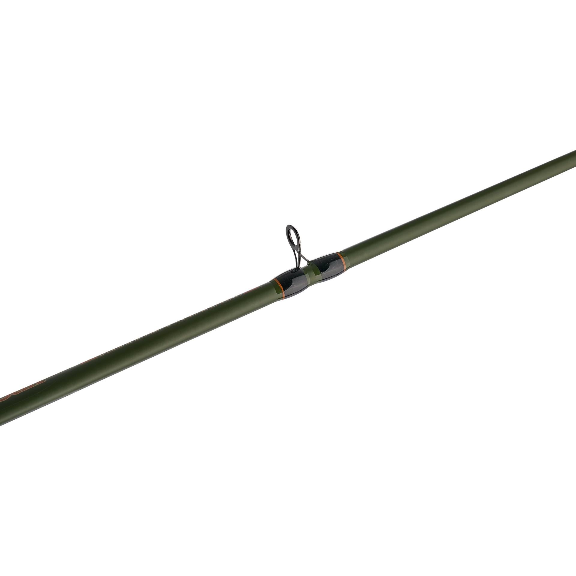 Abu Garcia 7' Catfish Commando Cast Fishing Rod and Reel Baitcast Combo, 7'  1-Piece Rod, 1 +1 Ball Bearings with Lightweight Aluminum Spool, 6500 Size  Reel - 7' - Medium Heavy 