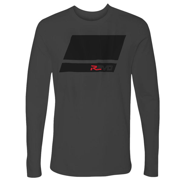 Revo Logo Long Sleeve T-Shirt - Charcoal, L | Abu Garcia