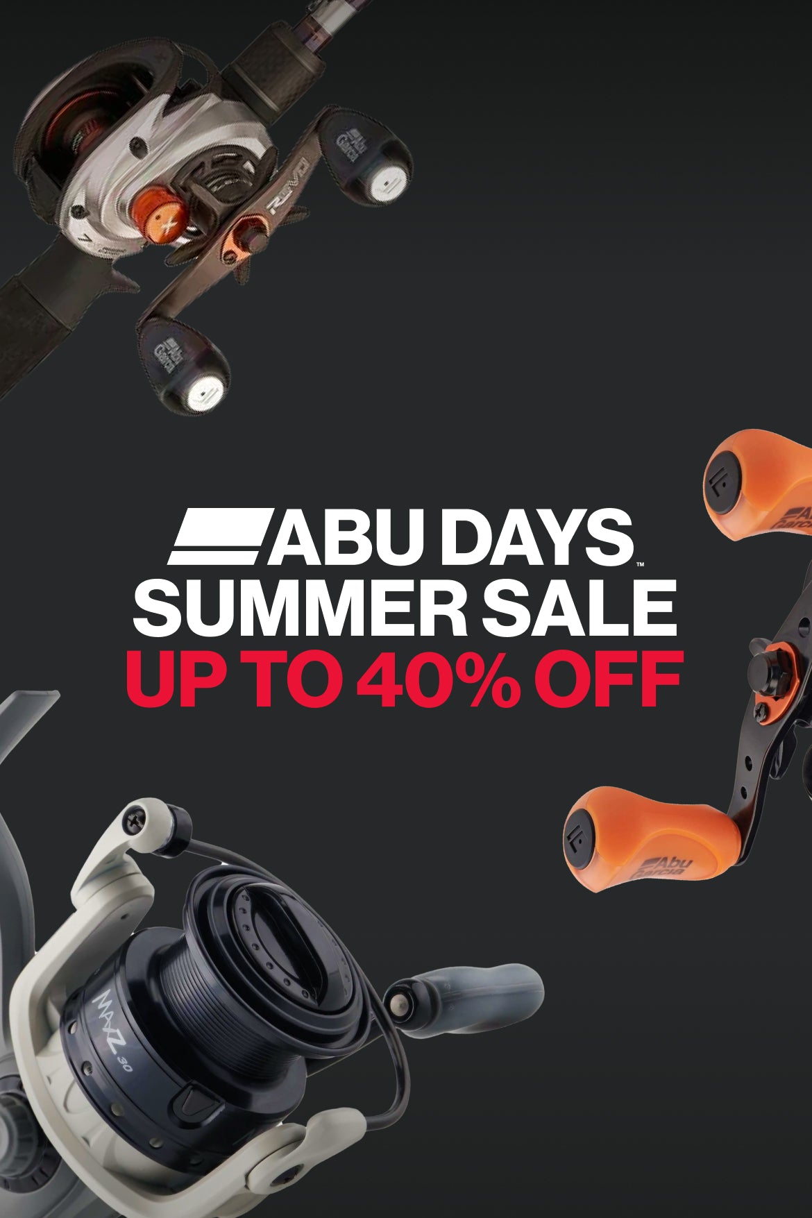 Abu Garcia Fishing Rods, Reels, and other Fishing Tackle