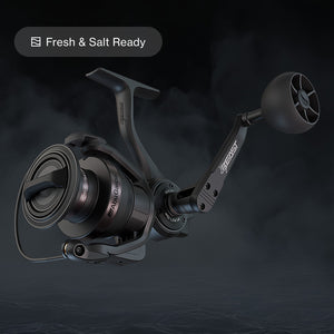 3D rendering of Beast spinning reel