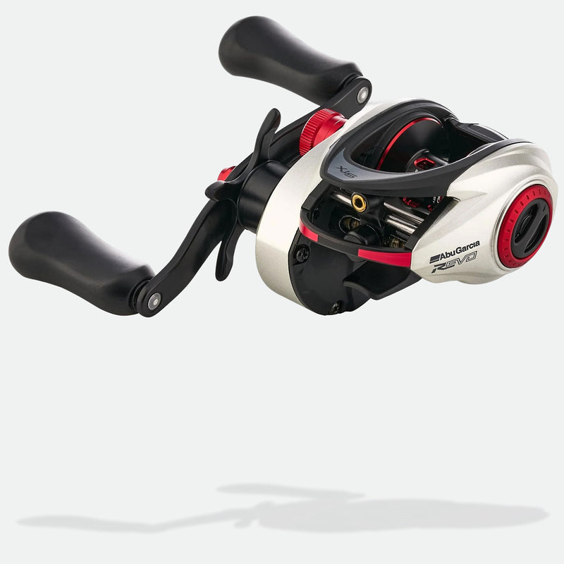 Revo STX Fishing reel with REVO branding on a white background